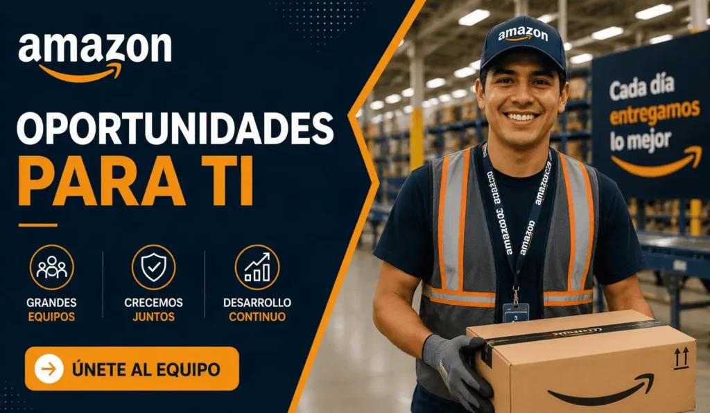 Convocatoria de empleos Amazon